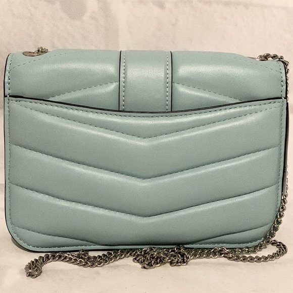 💐COACH C4519 💐 WATERFALL QUILTING GEORGIE CROSSBODY BAG MSRP $398 - Picture 8 of 8